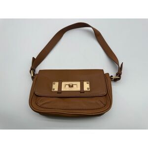 Talbots Tan leather satchel bag